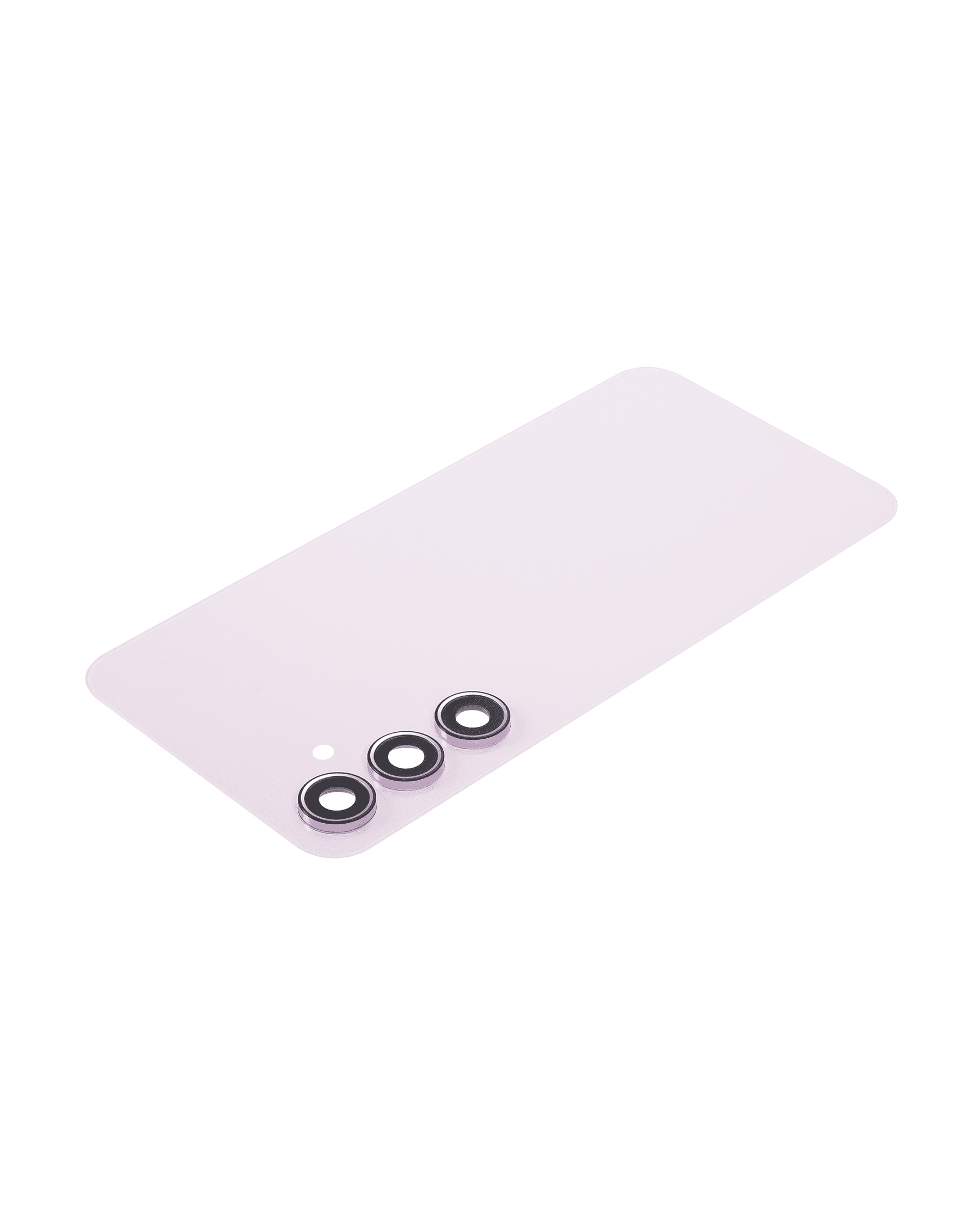 Replacement Back Cover Glass With Camera Lens Compatible For Samsung Galaxy A55 5G (A556 / 2024) (No Logo) (Vemake) (Lilac)