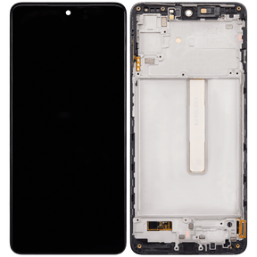 OLED Assembly With Frame Compatible For Samsung Galaxy M53 5G (M536 / 2022) (Refurbished) (All Colors)