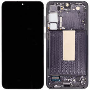 OLED Assembly With Frame Compatible For Samsung Galaxy S23 Plus 5G Replacement(US & International) (Refurbished) (Phantom Black)