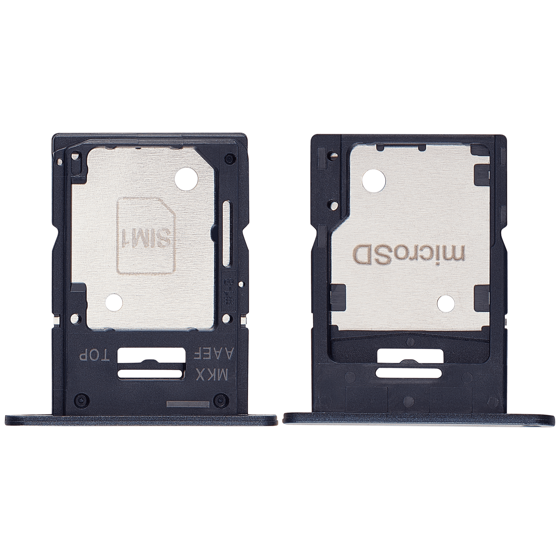 Single Sim Card Tray Compatible For Samsung Galaxy A15 5G (A156 / 2023) (Brave Black)