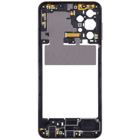 Mid-Frame Housing Compatible For Samsung Galaxy A23 5G (A236U / A236B / 2022) (US & International Version) (Black)