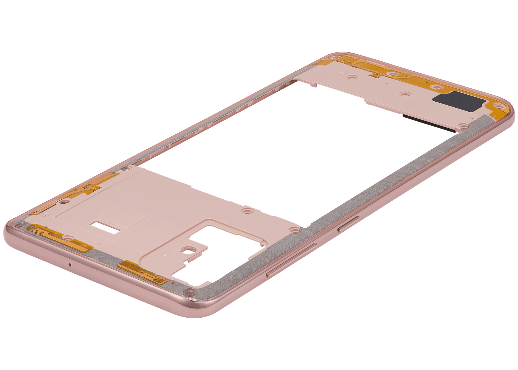 Mid-Frame Housing Compatible For Samsung Galaxy A51 4G (A515 / 2019) (Prism Crush Pink)