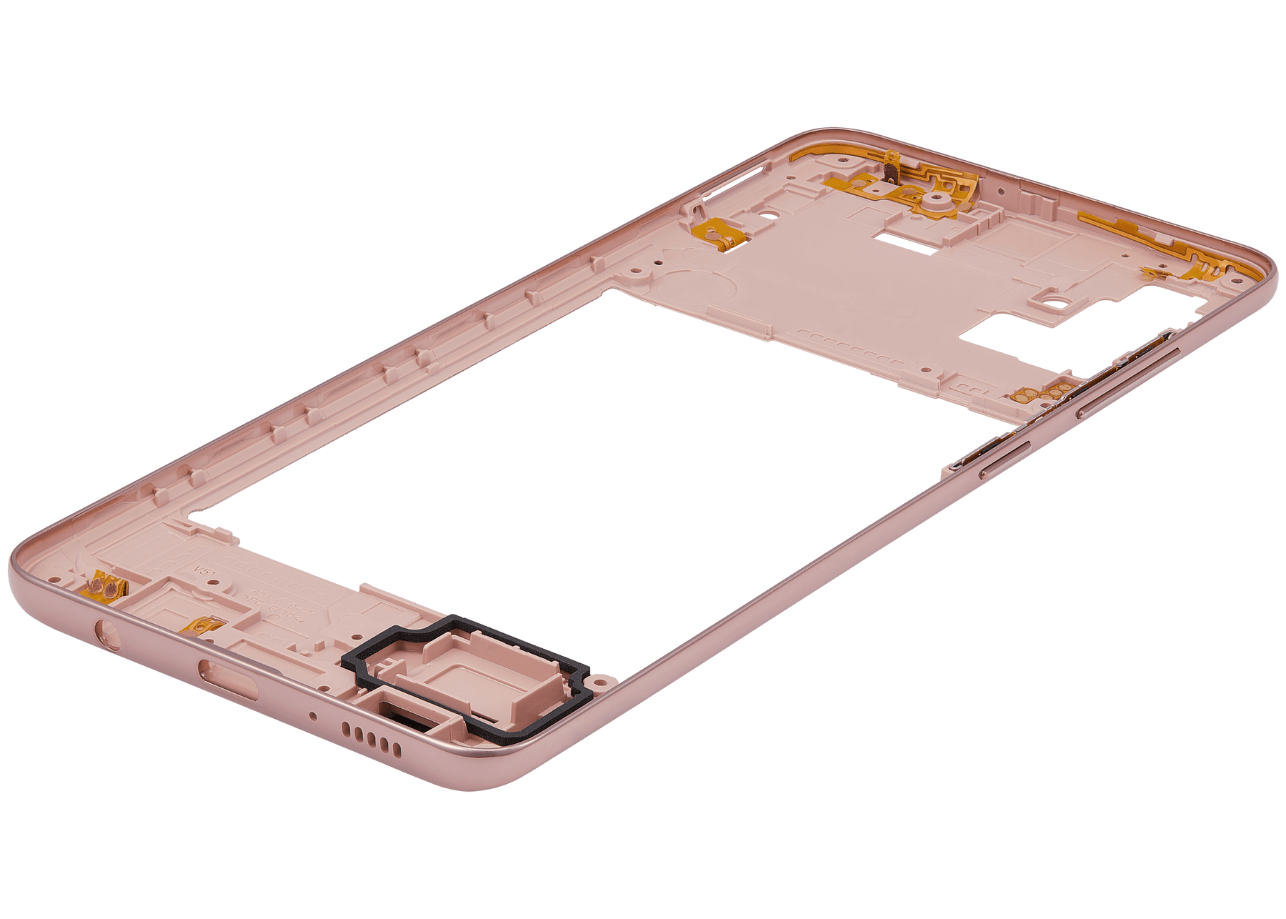 Mid-Frame Housing Compatible For Samsung Galaxy A51 4G (A515 / 2019) (Prism Crush Pink)