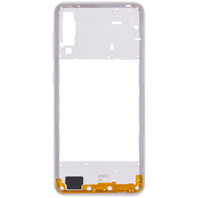 Mid-Frame Housing Compatible For Samsung Galaxy A30s (A307 / 2019) (Prism Crush White)