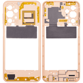 Mid-Frame Housing Compatible For Samsung Galaxy A23 5G (A236U / A236B / 2022) (US & International Version) (Peach)