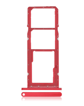 Single Sim Card Tray Compatible For Samsung Galaxy A03S (A037F / 2021) (Red)
