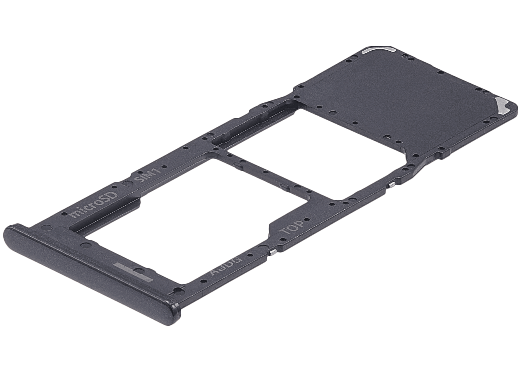 Single Sim Card Tray Compatible For Samsung Galaxy A23 5G (A236 / 2022) (Black)