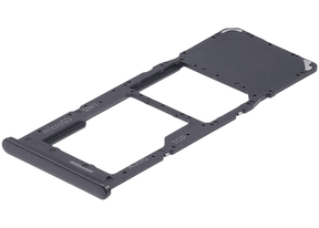 Single Sim Card Tray Compatible For Samsung Galaxy A23 5G (A236 / 2022) (Black)