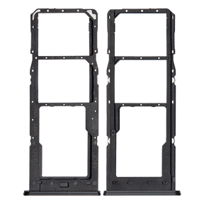 Dual Sim Card Tray Compatible For Samsung Galaxy A23 5G (A236 / 2022) (Black)