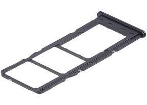 Dual Sim Card Tray Compatible For Samsung Galaxy A23 5G (A236 / 2022) (Black)