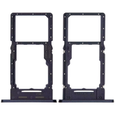 Dual Sim Card Tray Compatible For Samsung Galaxy A25 5G (A256 / 2023) (Brave Black)