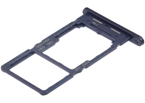 Dual Sim Card Tray Compatible For Samsung Galaxy A25 5G (A256 / 2023) (Brave Black)