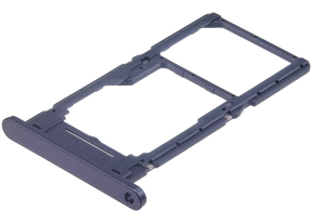 Dual Sim Card Tray Compatible For Samsung Galaxy A25 5G (A256 / 2023) (Brave Black)