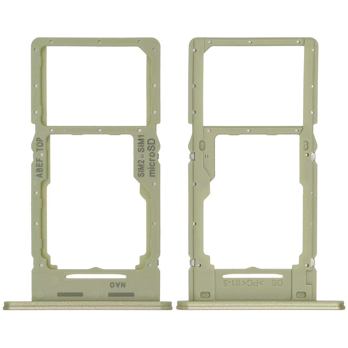 Dual Sim Card Tray Compatible For Samsung Galaxy A25 5G (A256 / 2023) (Personality Yellow)