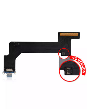 Charging Port Flex Cable Compatible For iPad 10 (2022) (Cellular) (Aftermarket Plus) (Blue)