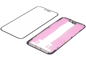 3 in 1 (Glass With OCA Pre-Installed + Frame) Compatible For iPhone 15 Plus (OCA Master)