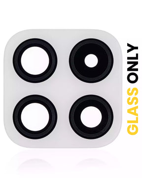 Back Camera Lens (Glass Only) With Adhesive Compatible For Samsung Galaxy A22 5G (A226 / 2021) (White)