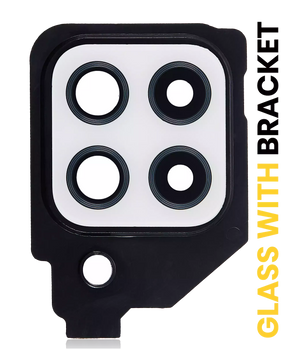 Back Camera Lens With Bracket Compatible For Samsung Galaxy A22 4G (A225 / 2021) (White)