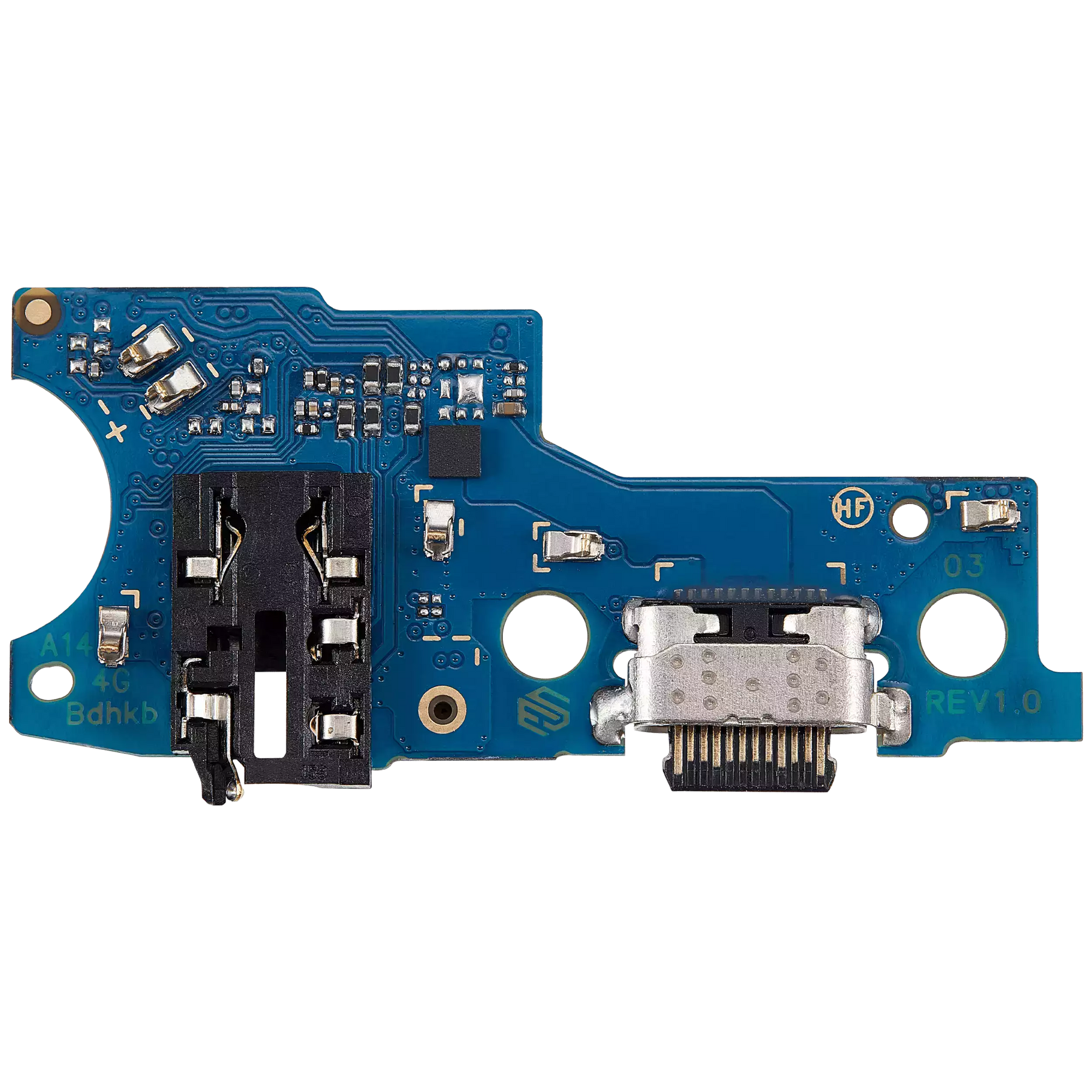Charging Port With Board Compatible For Samsung Galaxy A14 (A145U / 2023) (US Version) (Vemake)