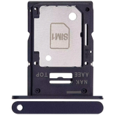 Single Sim Card Tray Compatible For Samsung Galaxy A15 (A155 / 2023) (Brave Black)