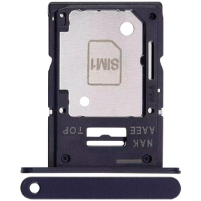 Single Sim Card Tray Compatible For Samsung Galaxy A15 (A155 / 2023) (Brave Black)