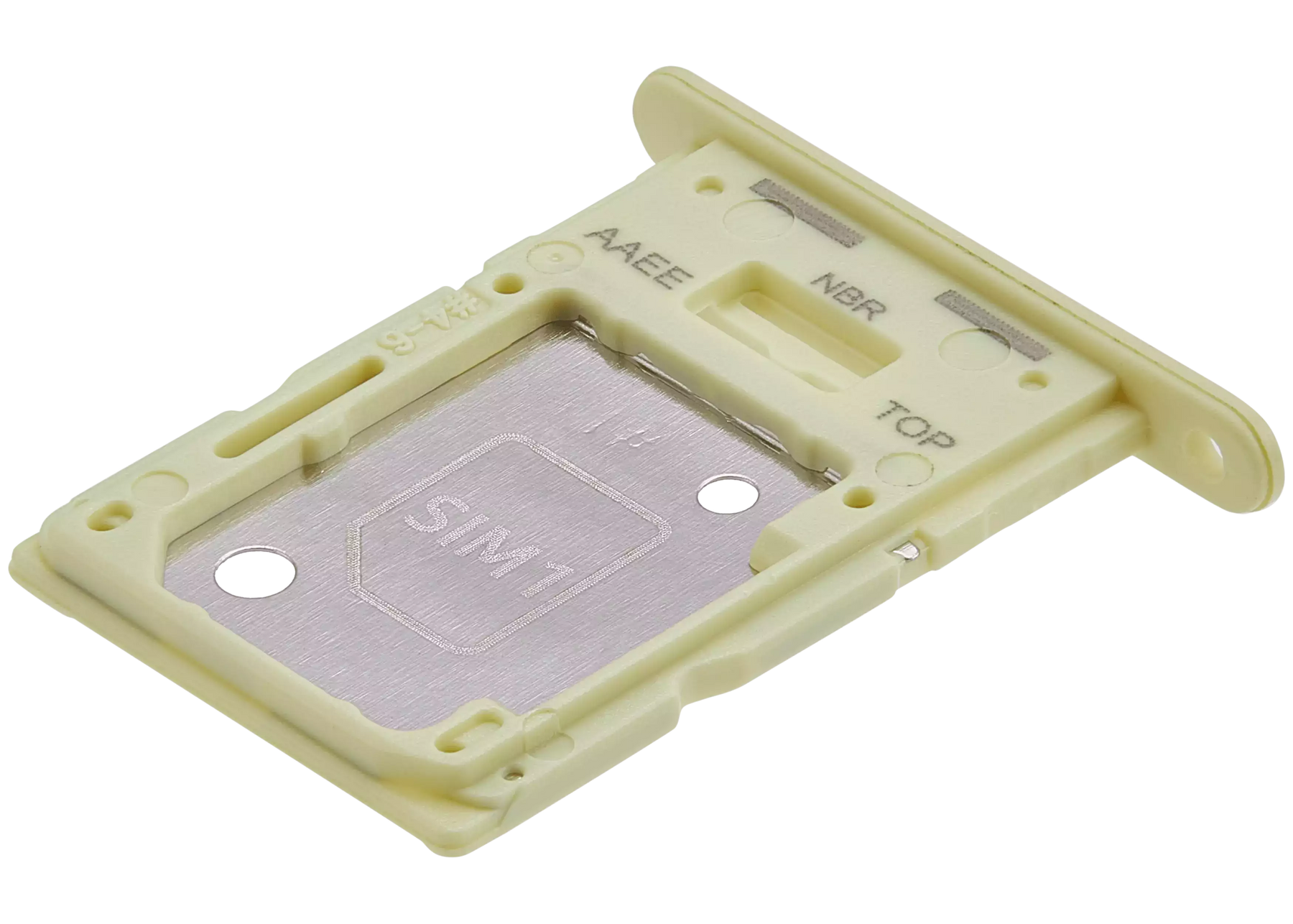 Dual Sim Card Tray Compatible For Samsung Galaxy A15 (A155 / 2023) (Personality Yellow)