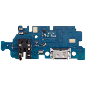 Charging Port Board With Headphone Jack Compatible For Samsung Galaxy A25 (A256 / 2023) (Vemake)
