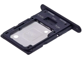 Dual Sim Card Tray Compatible For Samsung Galaxy A15 (A155 / 2023) (Brave Black)
