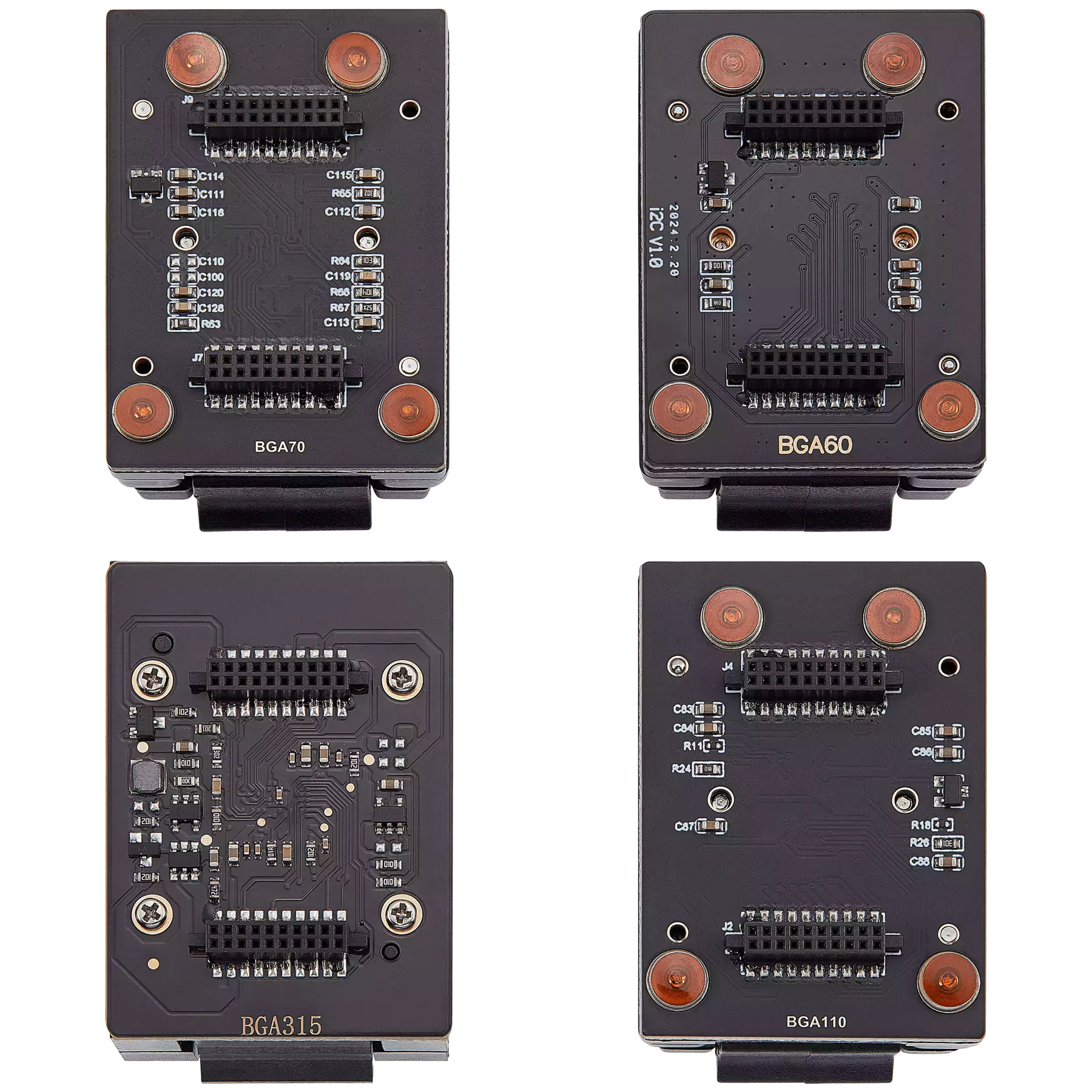 P15 Pro Hard Disk Nand Programmer Compatible For iPhone 6S-15 Pro Max (BGA60 / BGA70 / BGA110 / BGA315) (I2C)
