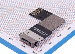 Charging Port Flex Cable Compatible For ipad Air 11" (2024) (Aftermarket Plus) (Space Gray)