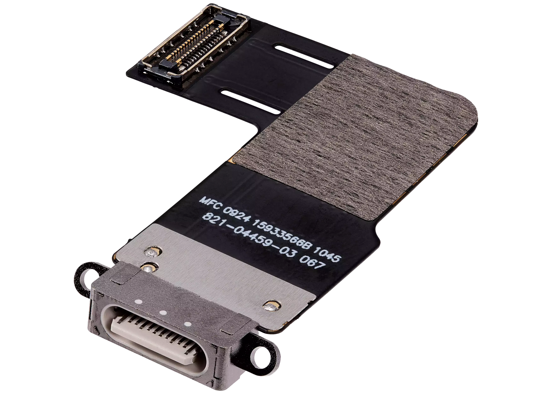 Charging Port Flex Cable Compatible For ipad Air 11" (2024) (Aftermarket Plus) (Starlight)