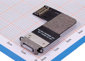 Charging Port Flex Cable Compatible For ipad Air 11" (2024) (Aftermarket Plus) (Purple)