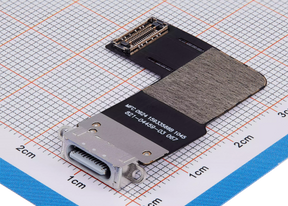 Charging Port Flex Cable Compatible For ipad Air 11" (2024) (Aftermarket Plus) (Blue)