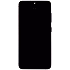 OLED Assembly With Frame Compatible For Samsung Galaxy S24 5G (US & International Version) (Refurbished) (Onyx Black)