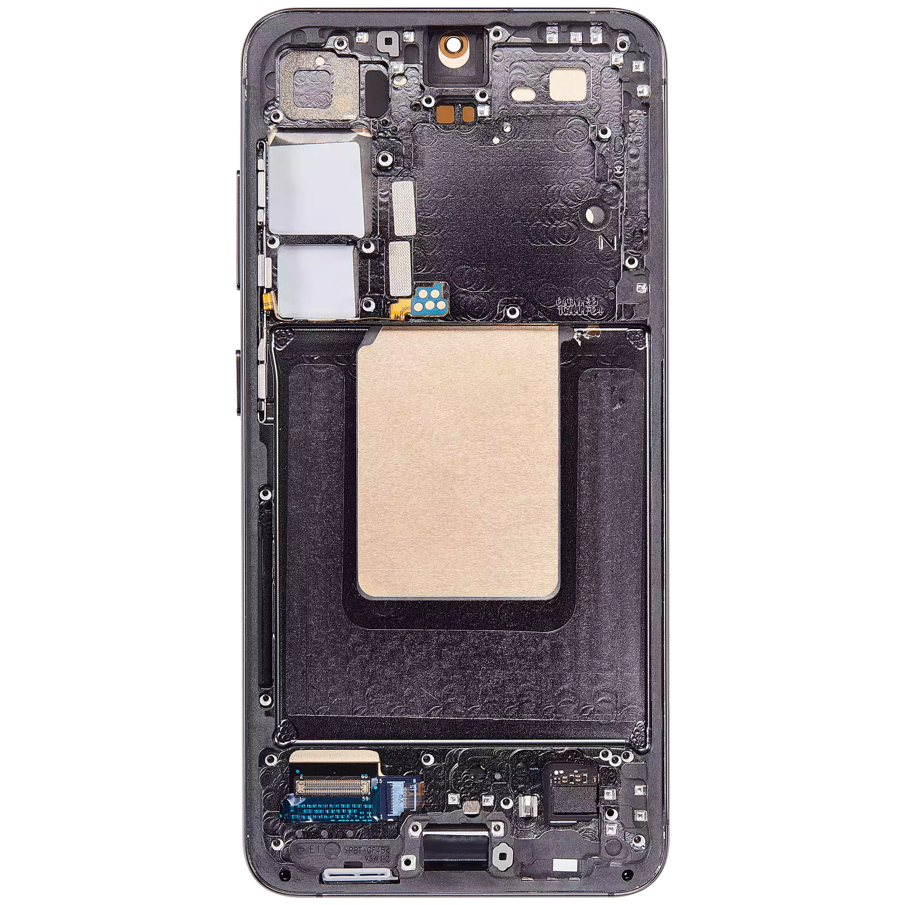 OLED Assembly With Frame Compatible For Samsung Galaxy S24 5G (US & International Version) (Refurbished) (Onyx Black)