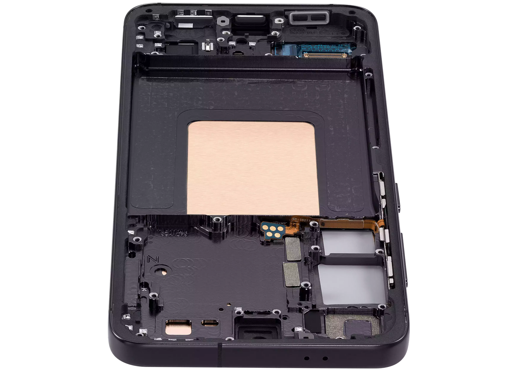 OLED Assembly With Frame Compatible For Samsung Galaxy S24 5G (US & International Version) (Refurbished) (Onyx Black)