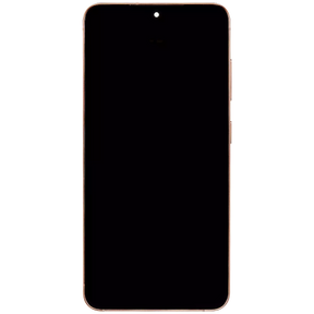 OLED Assembly With Frame Compatible For Samsung Galaxy S24 5G (US & International Version) (Refurbished) (Sandstone Orange)