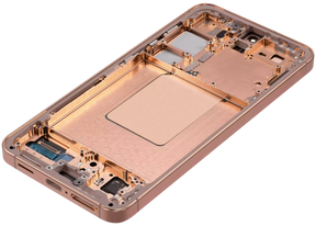 OLED Assembly With Frame Compatible For Samsung Galaxy S24 5G (US & International Version) (Refurbished) (Sandstone Orange)