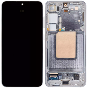 OLED Assembly With Frame Compatible For Samsung Galaxy S24 5G (US & International Version) (Refurbished) (Sapphire Blue)