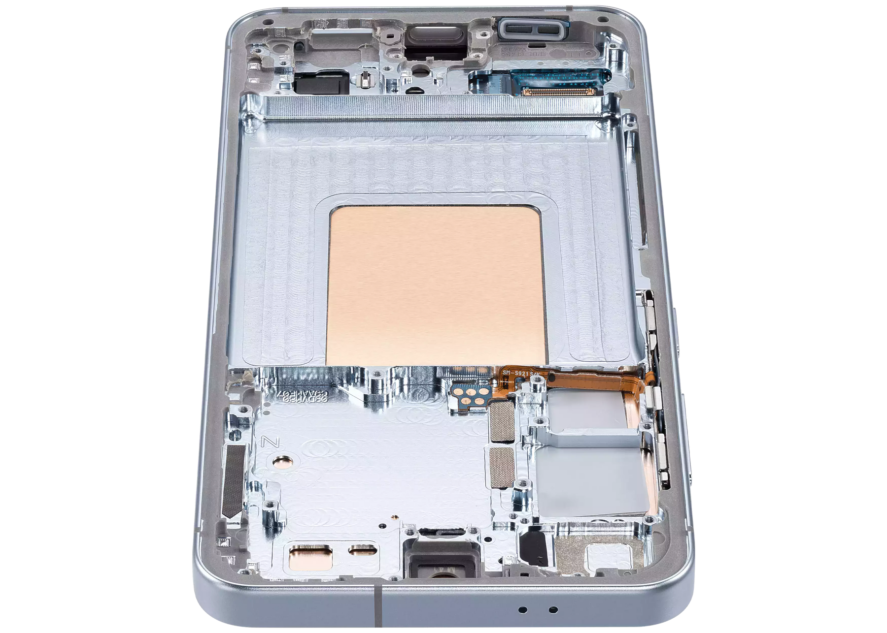 OLED Assembly With Frame Compatible For Samsung Galaxy S24 5G (US & International Version) (Refurbished) (Sapphire Blue)