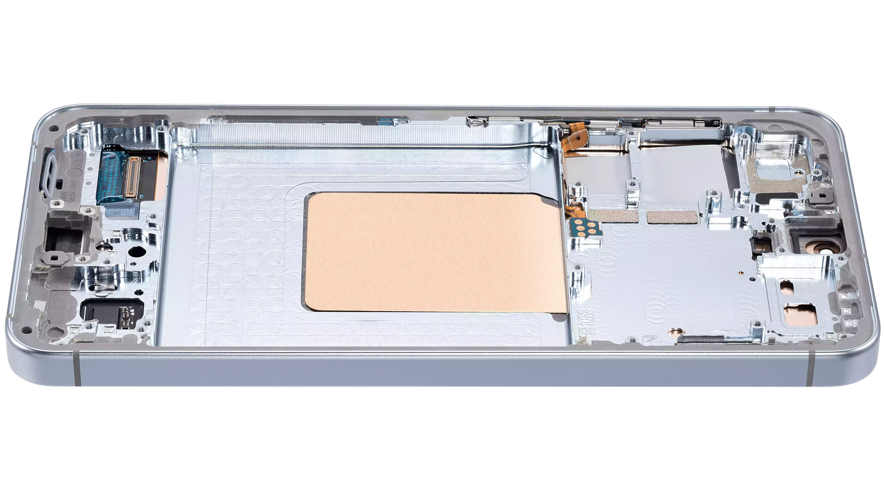 OLED Assembly With Frame Compatible For Samsung Galaxy S24 5G (US & International Version) (Refurbished) (Sapphire Blue)