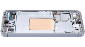 OLED Assembly With Frame Compatible For Samsung Galaxy S24 5G (US & International Version) (Refurbished) (Sapphire Blue)