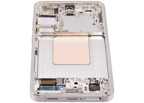 OLED Assembly With Frame Compatible For Samsung Galaxy S24 5G (US & International Version) (Refurbished) (Amber Yellow)