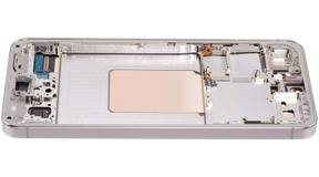 OLED Assembly With Frame Compatible For Samsung Galaxy S24 5G (US & International Version) (Refurbished) (Amber Yellow)