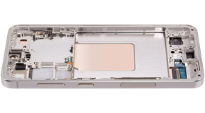 OLED Assembly With Frame Compatible For Samsung Galaxy S24 5G (US & International Version) (Refurbished) (Amber Yellow)
