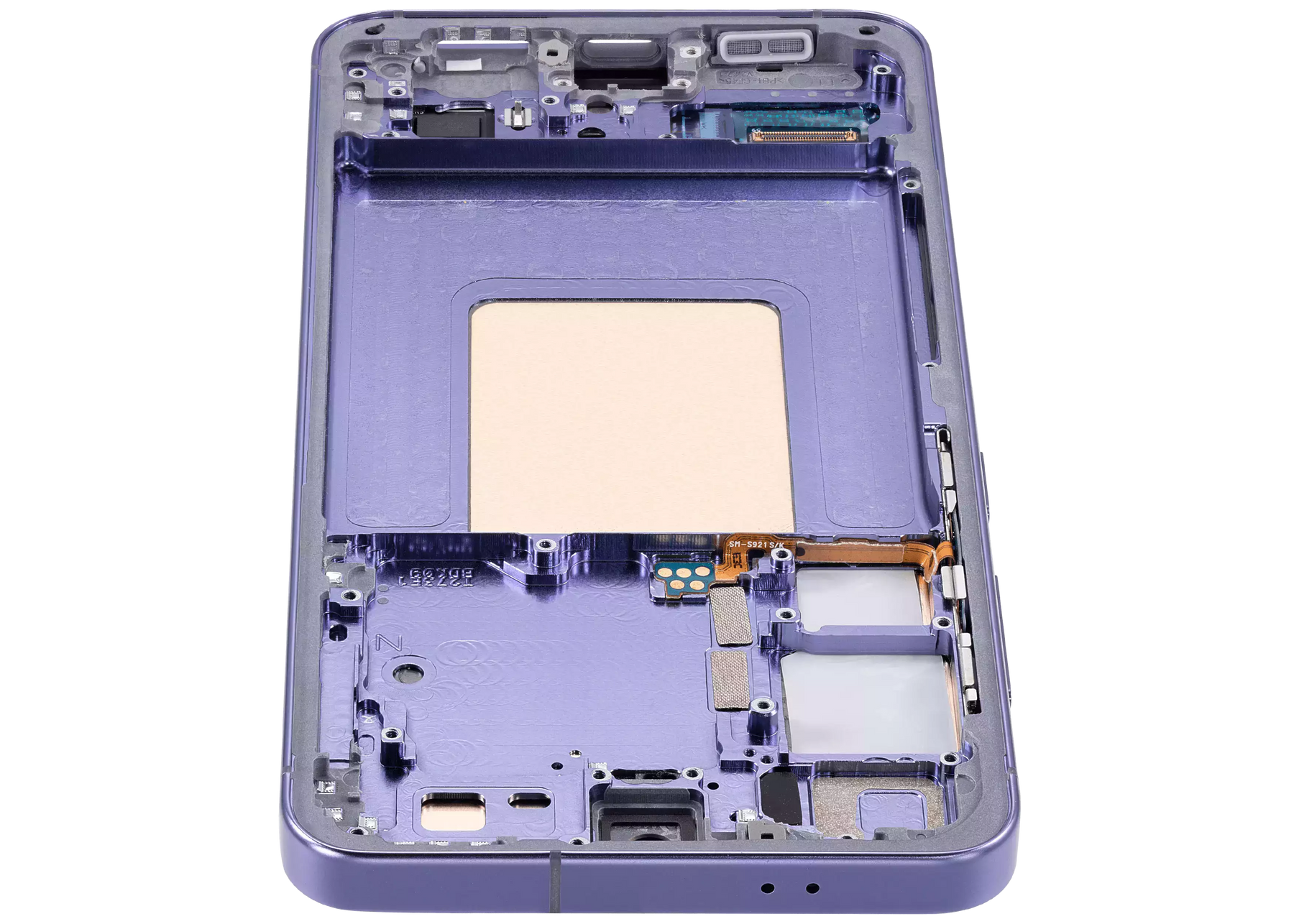 OLED Assembly With Frame Compatible For Samsung Galaxy S24 5G (US & International Version) (Refurbished) (Cobalt Violet)