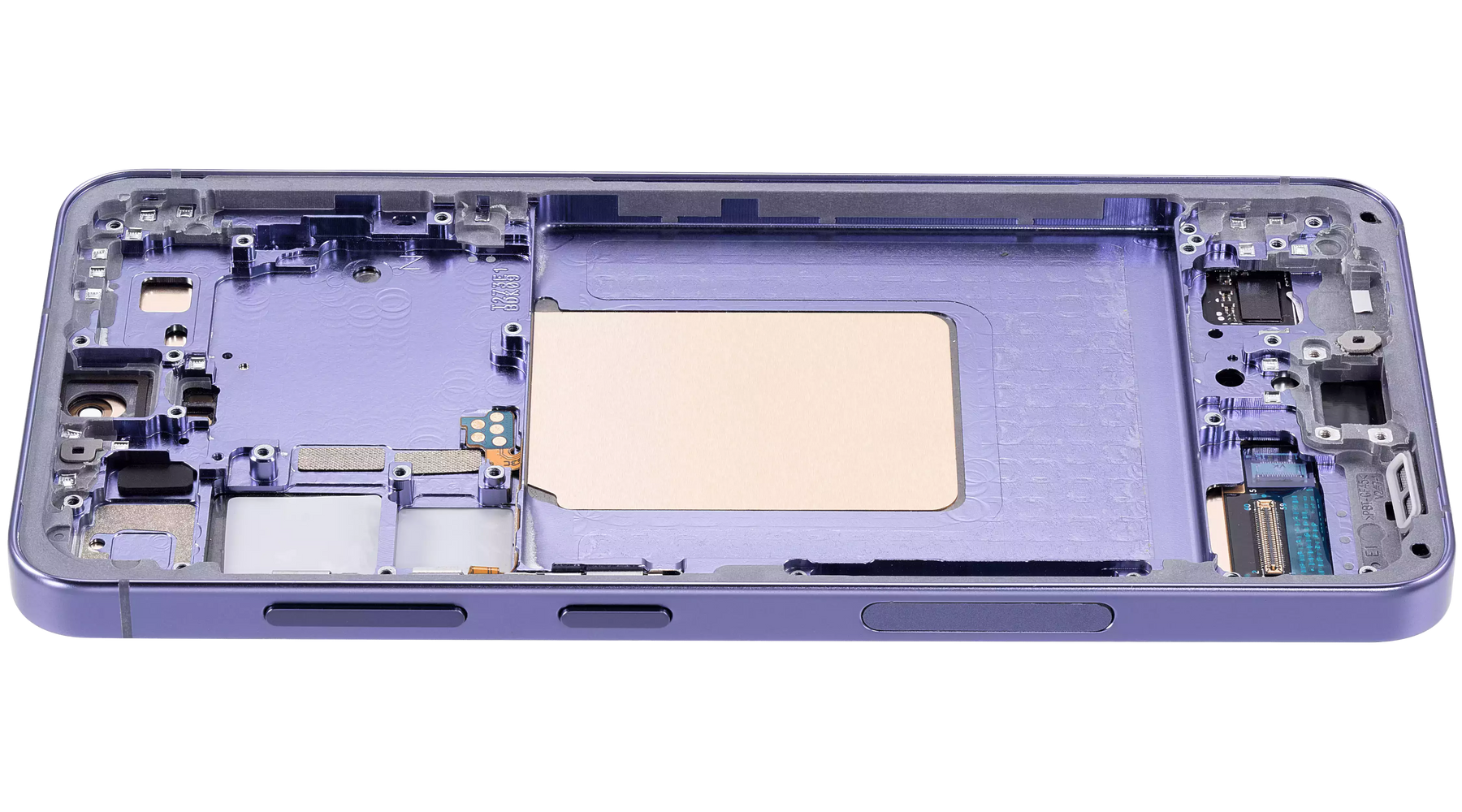 OLED Assembly With Frame Compatible For Samsung Galaxy S24 5G (US & International Version) (Refurbished) (Cobalt Violet)