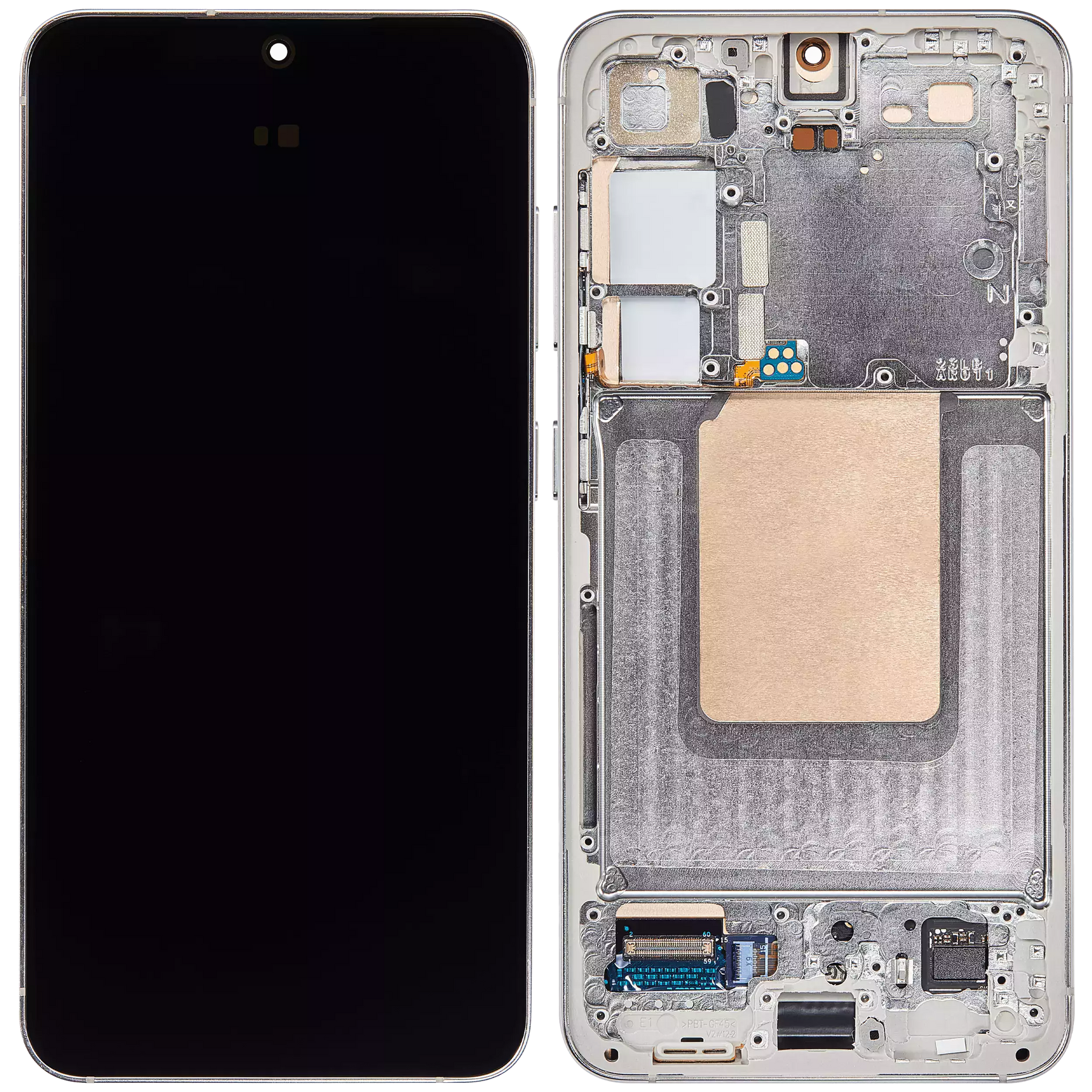 OLED Assembly With Frame Compatible For Samsung Galaxy S24 5G (US & International Version) (Refurbished) (Jade Green)