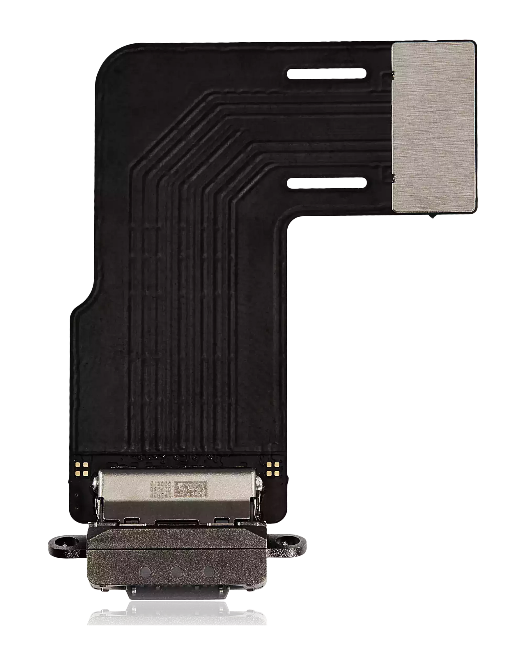 Charging Port Flex Cable Compatible For ipad Air 11" (2024) (Aftermarket Plus) (Space Gray)