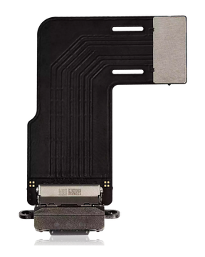 Charging Port Flex Cable Compatible For ipad Air 11" (2024) (Aftermarket Plus) (Space Gray)